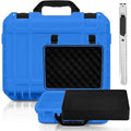 Relaxweex 11.3 x 8.7 x 4.2 Inch Hard Case, Grid Shell, Blue - color: Blue, size: 11.3 x 8.7 x 4.2 Inch, style: Grid Shell