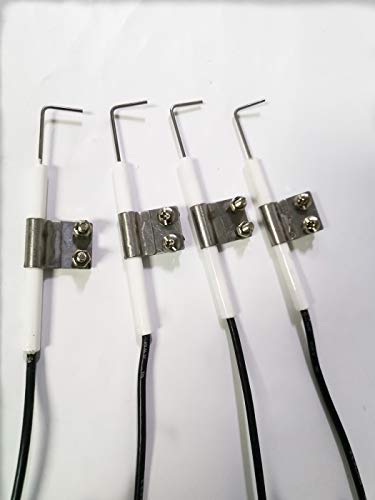 4 Pack Ceramic Igniter with Wire for Centro Charbroil Nexgrill and More - color: Electrode for Charbroil & Nexgrill