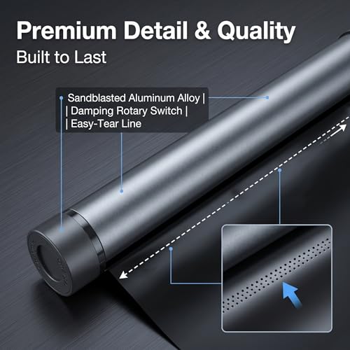 Rolling Dispenser Car Trash Can - Aluminum Alloy Rotary Storage, Magnetic Hanging Waterproof Garbage Bag,Auto Accessories for Travel - size: Small