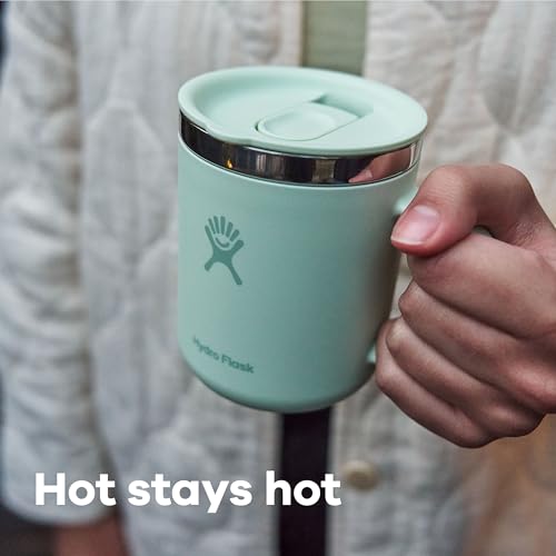 Hydro Flask Coffee Mug – Insulated Stainless Steel, Non Spill, Leak Resistant Travel Mug 12 Oz Shale Gray - color: SHALE GRAY, style: 12 Oz