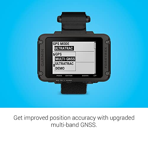 Garmin Foretrex 801, Wrist-Mounted GPS Navigation - style: No Strap