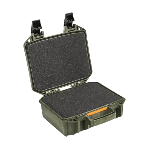 Pelican Vault V100 Hard Case (Camera, Pistol, Gear, Equipment) - color: OD Green, style: With Foam