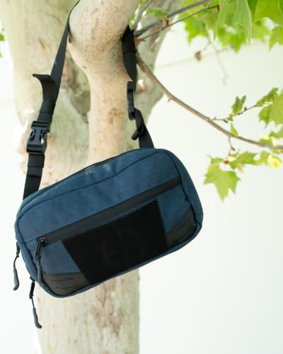 LA Police Gear LAPG Terrain Stealth Chest & Waist Fanny Pack, Black - color: Black