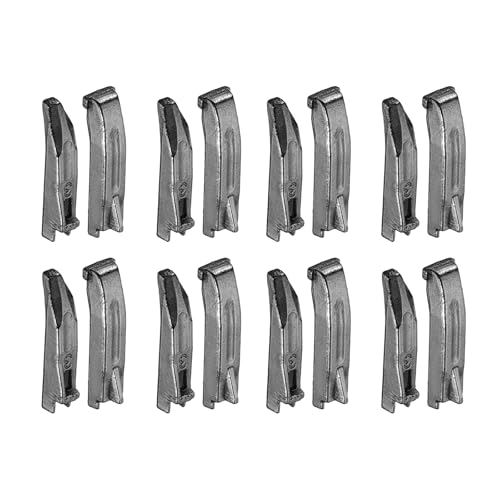 uxcell 8Set Double Open Zipper Repair Latch Kits, #3 Copper Insert Pins Zipper Stopper for Bags Coats Jackets Zippers Repairing Replacement, Black - color: Black, size: #3