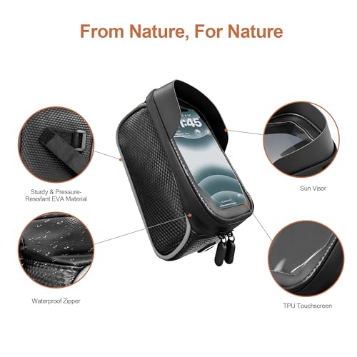 Waterproof Bike/Bicycle/Ebike Front Bag For Phone