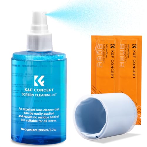 K&F Concept Keyboard Cleaning Kit Laptop Cleaner, with 200ml Screen Cleaner Spray