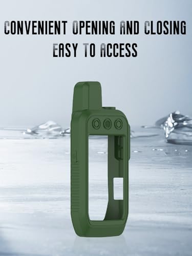 Case for Garmin Alpha 200/200i/300/300i Handheld (Dark Green) - color: Dark Green, size: Alpha 200i/300i