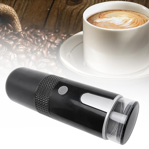 Ejoyous Portable Coffee Maker Travel, Car Electric Espresso Brewer Coffee Making Machine for Camping RV Hiking Home Office, Compatible Ground Coffee and Capsule