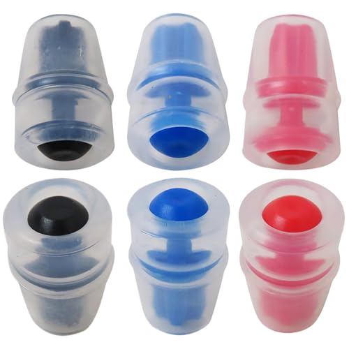 New 6-Pack Bite Valve Replacement Sheath for Water Bladder, Compatible for Osprey Packs Hydraulics Reservoirs/Hydration Pack Bite Valve Silicone Nozzle Mouthpiece Replacement by New