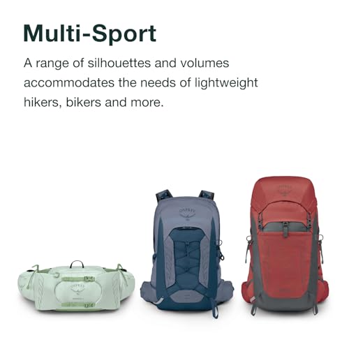 Osprey Tempest 11L Women's Lightweight Hiking Backpack, Green OS - color: Frosty Mint Green/Botanica, size: 11L - Standard Fit