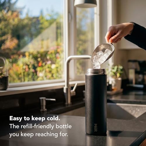 MiiR Wide Mouth Water Bottle, 32oz - color: Tidal Blue, size: 32 Ounces