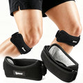 IPOW Patella Tendon Knee Strap 2 Pack Knee Pain Relief & Patella Stabilizer Knee Strap, Patellar Tendon Support Strap, Knee Brace for Running, Hiking, Soccer, Basketball, Jumpers Knee, Tennis, Volleyball & Squats - color: Black-2026 Style