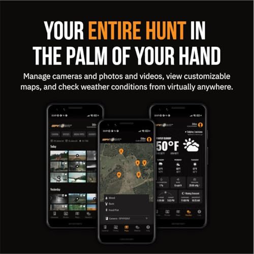SPYPOINT Flex G-36 Cellular Trail Camera, 36MP Photos and 1080p Videos w/Sound, GPS Enabled, Dual-Sim LTE Connectivity, 100' Flash & Detection Range - size: Pack of 1, style: FLEX-G36