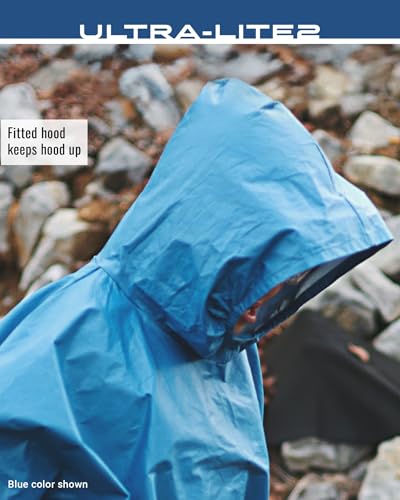 FROGG TOGGS Ultra-lite2 Waterproof, Breathable Rain Poncho - color: Khaki, style: Youth