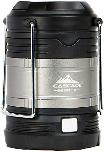 Cascade Mountain Tech Pop-Up IPX4 Water-Resistant LED Lantern with 4 Light Modes - 3 Pack - size: 3 Pack, style: Multi-Mode Pop-Up Lantern (3-pack)