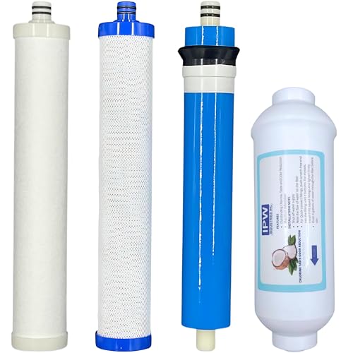Replacement Filter Set for Culligan AquaCleer AC-30 RO System — 4-Pack Cartridges & Membrane (Filters Only, No Housings)