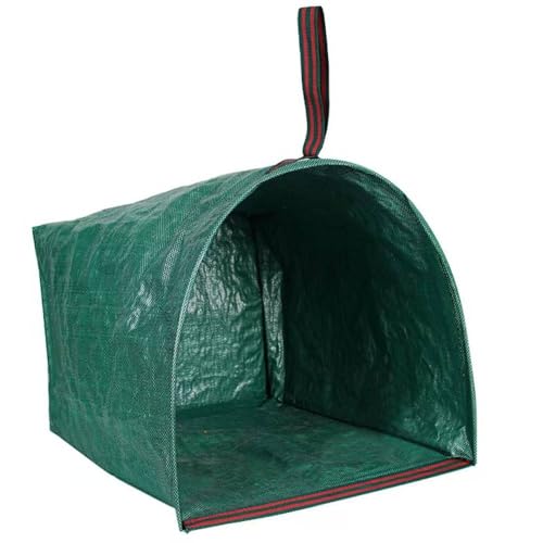 RISETEX Heavy-Duty 72 Gallon Standable Collapsible Yard Waste Leaf Bags | For lawn, garden, leaves, grass clippings, parties, laundry, camping. Durable, foldable, easy storage - style: 1 Pack