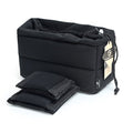 Koolertron Shockproof Camera Photo Bag for SLR TLR Camera Insert Partition Padded Case,Can be Put Directly Into the SLR Camera Bag With Freely Adjustable Compartment - color: Black