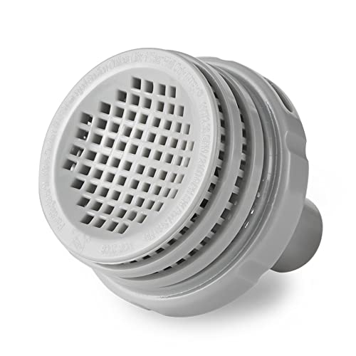 Intex 26004E Above Ground Swimming Pool Inlet Air Water Jet Replacement Part Kit; Includes Plunger Valve, Strainer Connector, Strainer Grid, etc.