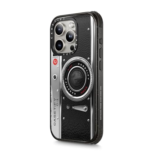 CASETiFY for iPhone 15 Pro Max Case - Ultra Impact Compatible with MagSafe | Strong Slim | 11.5 ft. 5X Militray Grade Drop Protection | Camera Case - Classic | Black - color: Camera Case - Classic, size: Iphone 15 Pro Max (6.7")