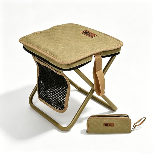 Portable Stool for Mountaineering and Hiking, Lightweight Collapsible Space-Saving Stool for Camping, Fishing, Hiking, Travel and Picnic (B) - color: B