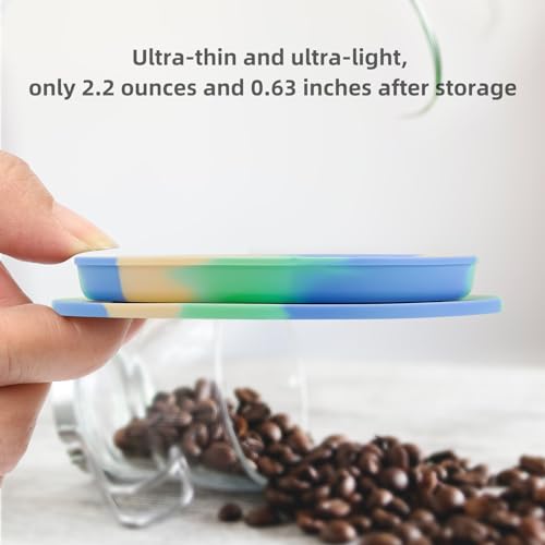 Collapsible Travel Pour Over Coffee Dripper Kit Single Cup, Paperless Camping Pour Over Coffee Maker with Metal Filter, Backpacking Manual Coffee Maker for Camping Coffee - color: multicolor yellow