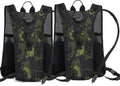 Running Hydration Pack Vest Lightweight with 3L Water Bladder Backpack Bag BPA Free for Hiking Marathon Cycling - color: Black + Black . 2