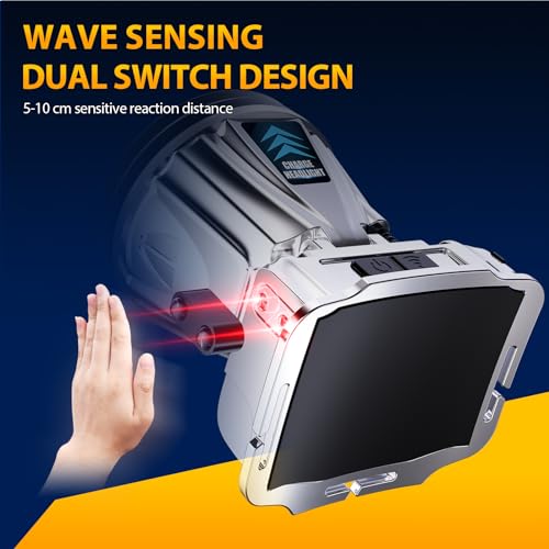 Super Bright Headlamp High Power Headlight LED Rechargeable Motion Sensor Hunting Head lamp Flashlight Spotlight Waterproof Light for Outdoor Fishing Camping Hiking - size: 5W ONE PACK