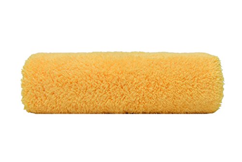 CARCAREZ Microfiber Towels for Cars, Car Drying Wash Detailing Towel with Plush Edgeless Microfiber Cloth (Yellow) - color: Yellow