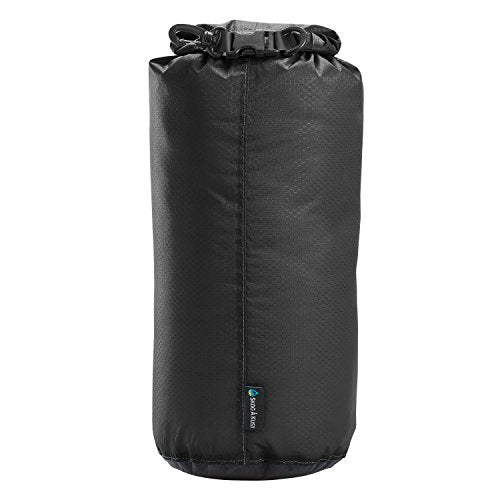 Skog Å Kust LiteSåk 2.0 Waterproof Ultralight Dry Bag | 5L Black - color: Black 2.0, style: 5 Liter