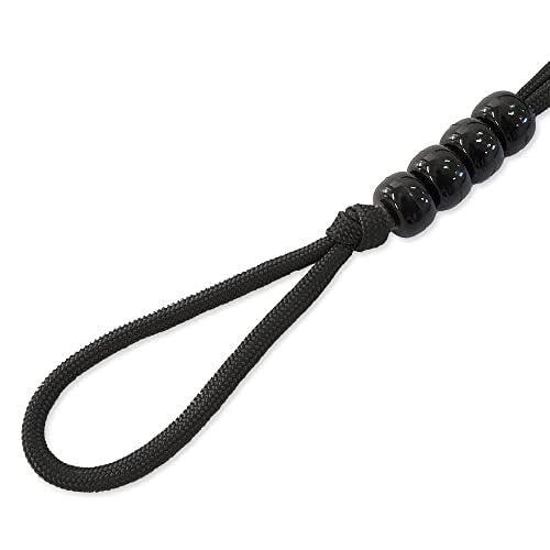 Pace Count Beads/Army Ranger Beads/Distance Counter for Your Land Navigation Kit - Trail Counter Hiking Beads for Compass Land Navigation as Part of an Orienteering Kit - color: Black
