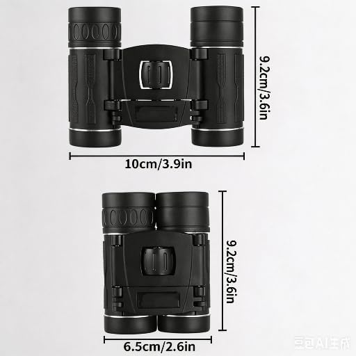 8x21 Compact Waterproof High Powered Mini Pocket Binoculars for Adults Bird Watching Travel Concert Hunting - size: 8x21
