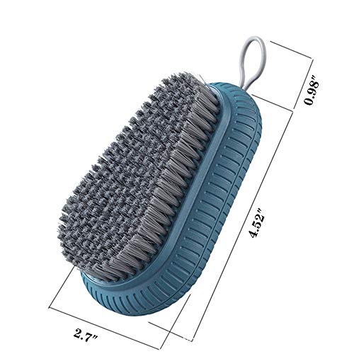 Scrub Brush, Quality Soft Laundry Clothes Shoes Scrubbing Brush, Easy to Grip Household Cleaning Brushes