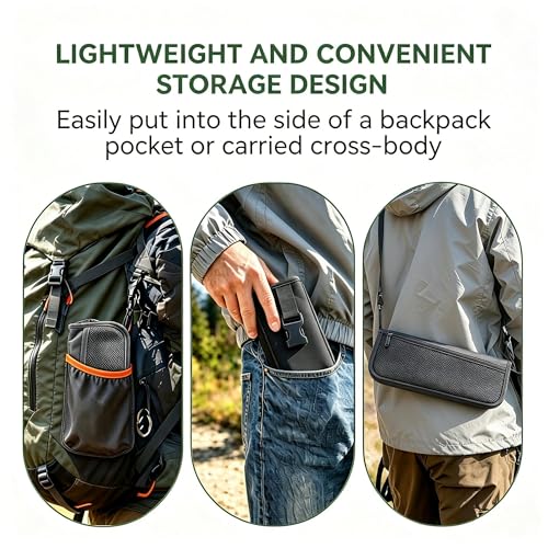Foldable Camping Stool, Heavy Duty Thickened Collapsible Portable Pocket Chair, Compact Pocket Size Travel Seat for Hiking, Fishing, Picnic and Outdoor Activities (L15*W12*H16in) - size: Extra Large: L15*W12*H16in
