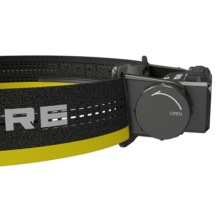 Nitecore HC60 UHE 1600 Lumen Headlamp, USB-C Rechargeable with White and Red Beams for Night Runing, Camping, Hiking, Hunting, and Industrial Work Sticker