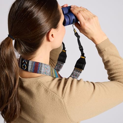 Nocs Provisions NocLoc Woven Tapestry Strap, Binocular & Camera Carry Accessory for All‑Day Comfort Hold - Cosmic - color: Cosmic