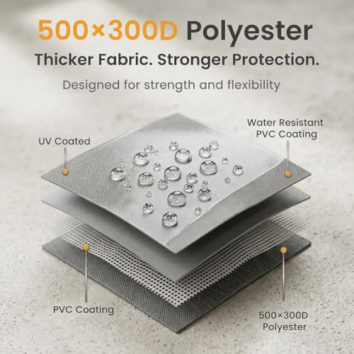 Outdoor TV Cover Universal Weatherproof Protector for 55-58 Inch TV - Fits Most Mounts & Brackets, Grey - size: 55'' - 58''