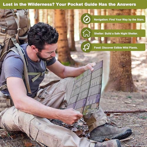 Tiny Pocket Survival Guide EDC Survival Kits Military Grade for Field Emergency, First Aid, Disaster, and Rural Urban Preparedness - style: Survival &First Aid Kit