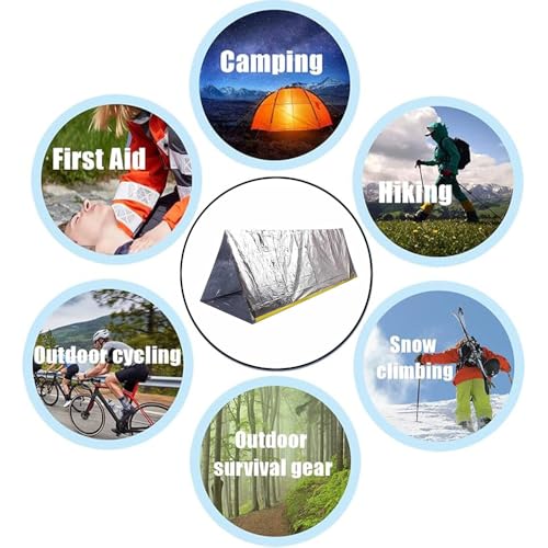 Disposable Tent First Aid Tent – Insulated and Warm Emergency Shelter for Outdoor Camping and Emergencies