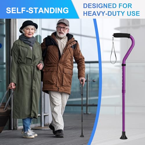 supregear Rubber Cane Tip 1 Inch, 1" Walking Cane Feet Base Extreme Grip Non-Slip Heavy Duty All Terrain Pad, 25 mm/2-Pack/XL Size, Black - size: 1 Inch (Pack of 2)