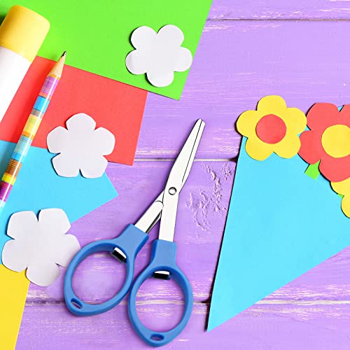 25 Pcs Mini Folding Scissors Small Foldable Travel Stainless Steel Portable Shears Bulk Badge Scissors for Nurses Glasses Shaped Anti Rust Sewing Cutter for Nurse Week Gifts Back to School Office