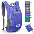 G4Free 10L/15L Hiking Backpack Lightweight Packable Hiking Daypack Small Travel Outdoor Foldable Shoulder Bag - color: Blue, size: 10L