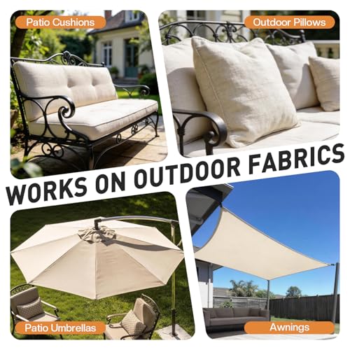 BERlOVE Outdoor Fabric Protector Spray: 12.8oz Waterproof & UV Protection - color: Transparent