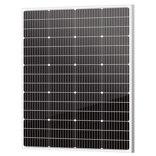Newpowa 150W(Watt) 10BB Solar Panel Monocrystalline 12V High Efficiency PV Module 150W for RV Marine Boat Trailer Camper Rooftop Off Grid System