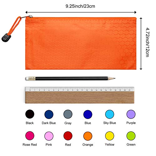 LABUK 29pcs Zipper, Small Zipper, Waterproof, for Travel Cosmetics 12 Colors - style: 29pcs