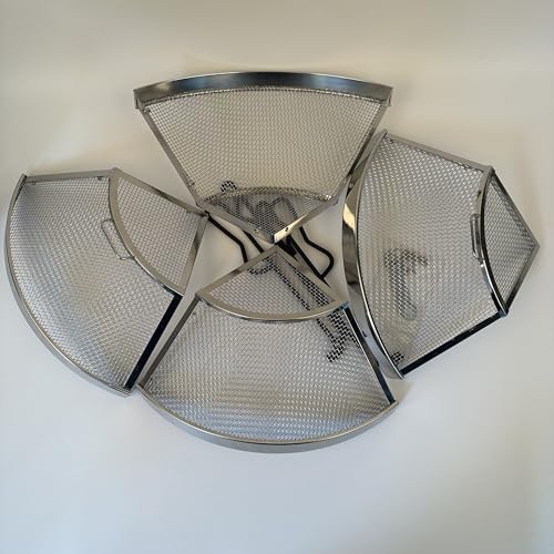Fire Pit Spark Screen for Solo Stove Range, 15 Inch | 304 Stainless Steel, Detachable Spark Shield for Backyard Family Fires, Camping, and Marshmallow Roasting - size: Ranger Shield 15Inch