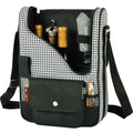 Picnic at Ascot Original Insulated Wine and Cheese Cooler Bag - Designed, Assembled & Quality Approved in the USA - color: Houndstooth