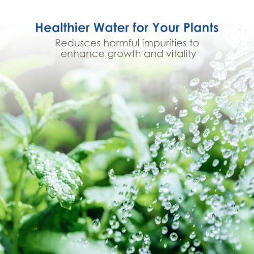 Waterspecialist Garden Hose Water Filter for Plants, Improves Plant Health