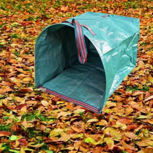 RISETEX Heavy-Duty 72 Gallon Standable Collapsible Yard Waste Leaf Bags | For lawn, garden, leaves, grass clippings, parties, laundry, camping. Durable, foldable, easy storage - style: 1 Pack