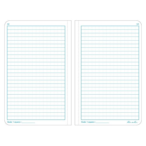 Rite in the Rain Weatherproof Hard Cover Notebook, 4.75" x 7.5", Yellow Cover, Universal Pattern (No. 370F) - color: Yellow, style: Universal